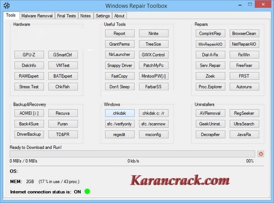 Windows Repair Toolbox Crack