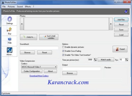 KC Softwares PhotoToFilm Full Version Crack