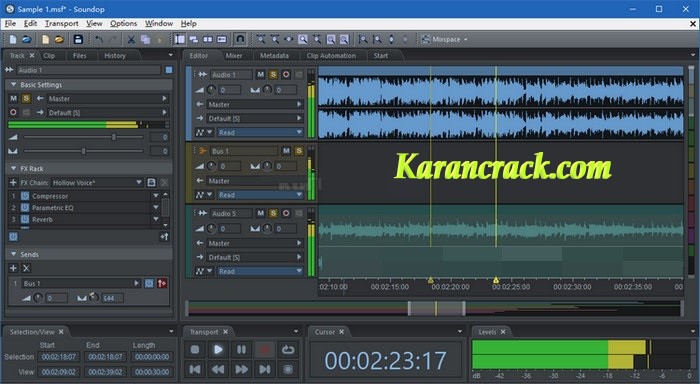 Soundop Audio Editor Crack