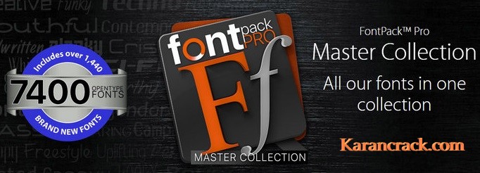 FontPack Pro Master Collection Crack