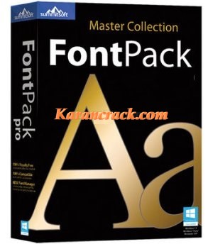 Summitsoft FontPack Pro Master Collection Crack
